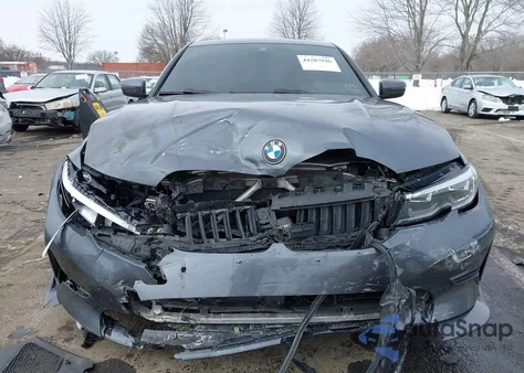 2021 BMW 330I xDrive из США, поврежденный, VIN 3MW5R7J0XM8B53111